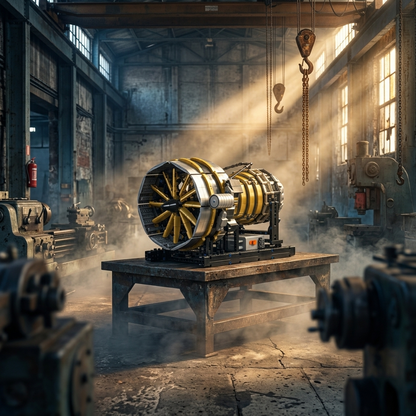 Motor Turbina (2256 pe&ccedil;as)