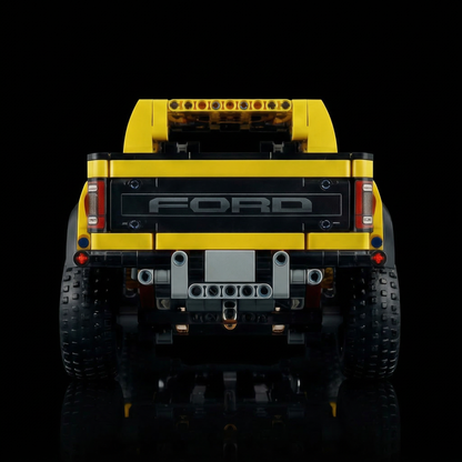 Ford F-150 Raptor Amarelo (1379 pe&ccedil;as)