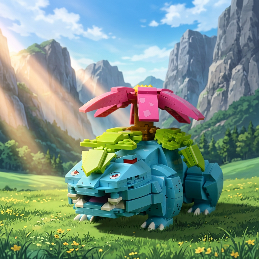 Pok&eacute;mon - Venusaur (497 pe&ccedil;as)