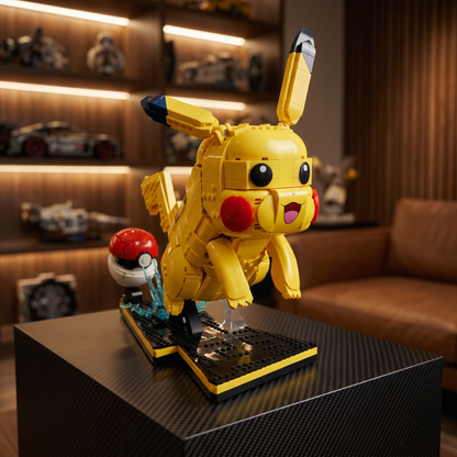 Pok&eacute;mon - Pikachu e Pokebola (2050 pe&ccedil;as)