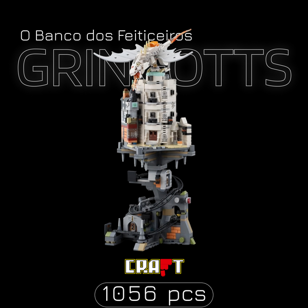 Oferta Exclusiva deste Anúncio | Harry Potter - Gringotts: O Banco dos Bruxos (1056 peças)