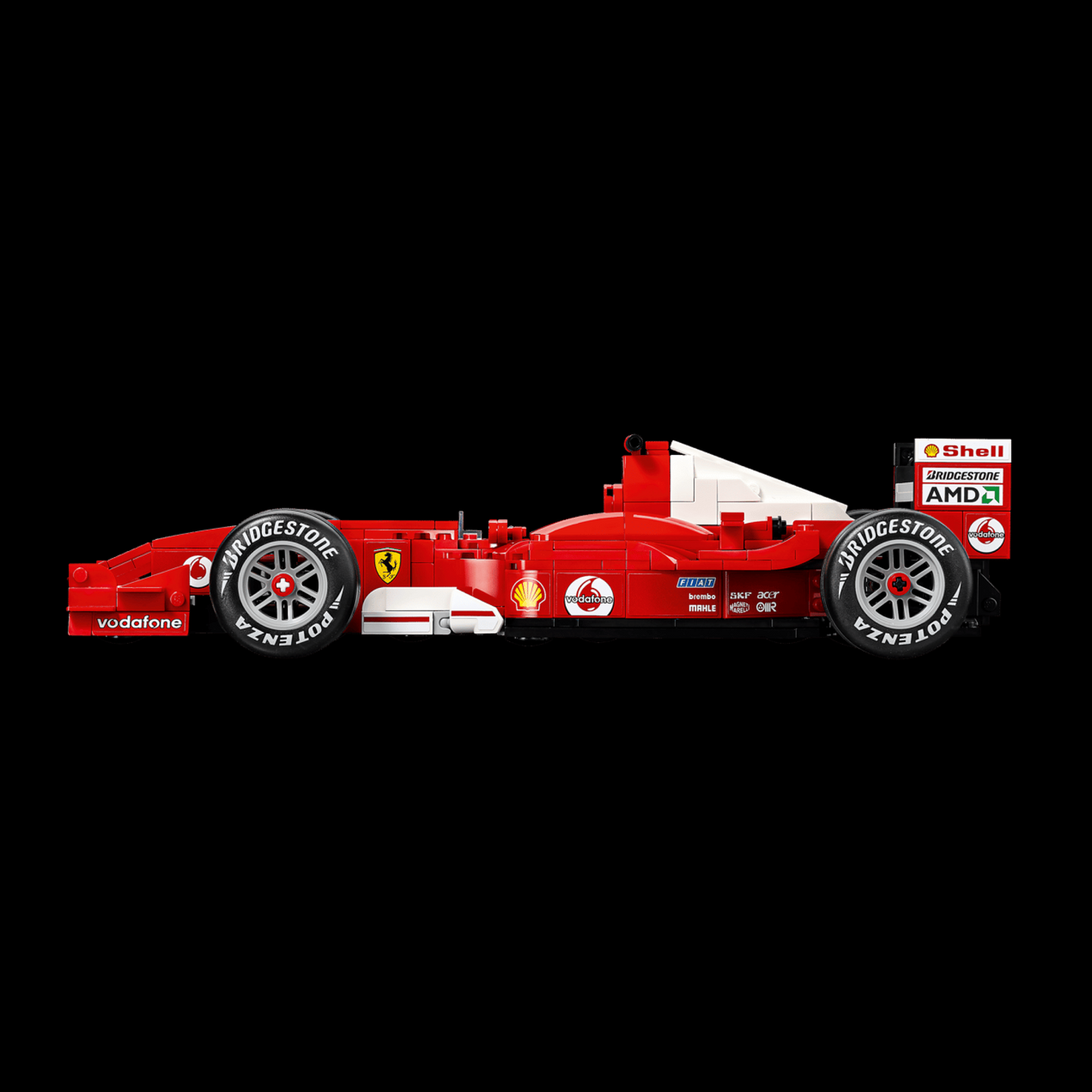 Ferrari F2004 - Michael Schumacher (735 pe&ccedil;as)