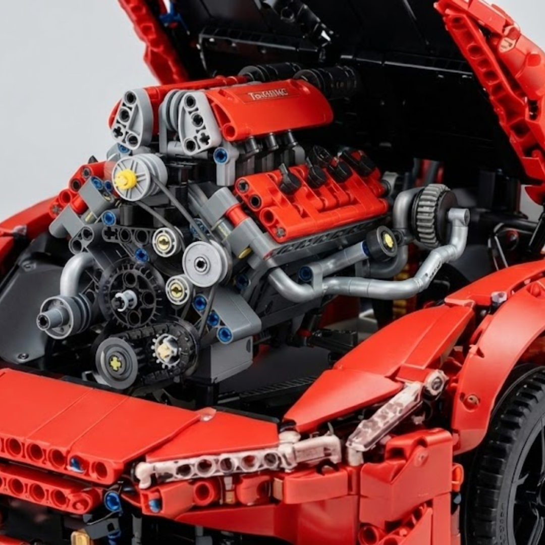Tech-Turbo V8 (653 pe&ccedil;as) - Brics Craft