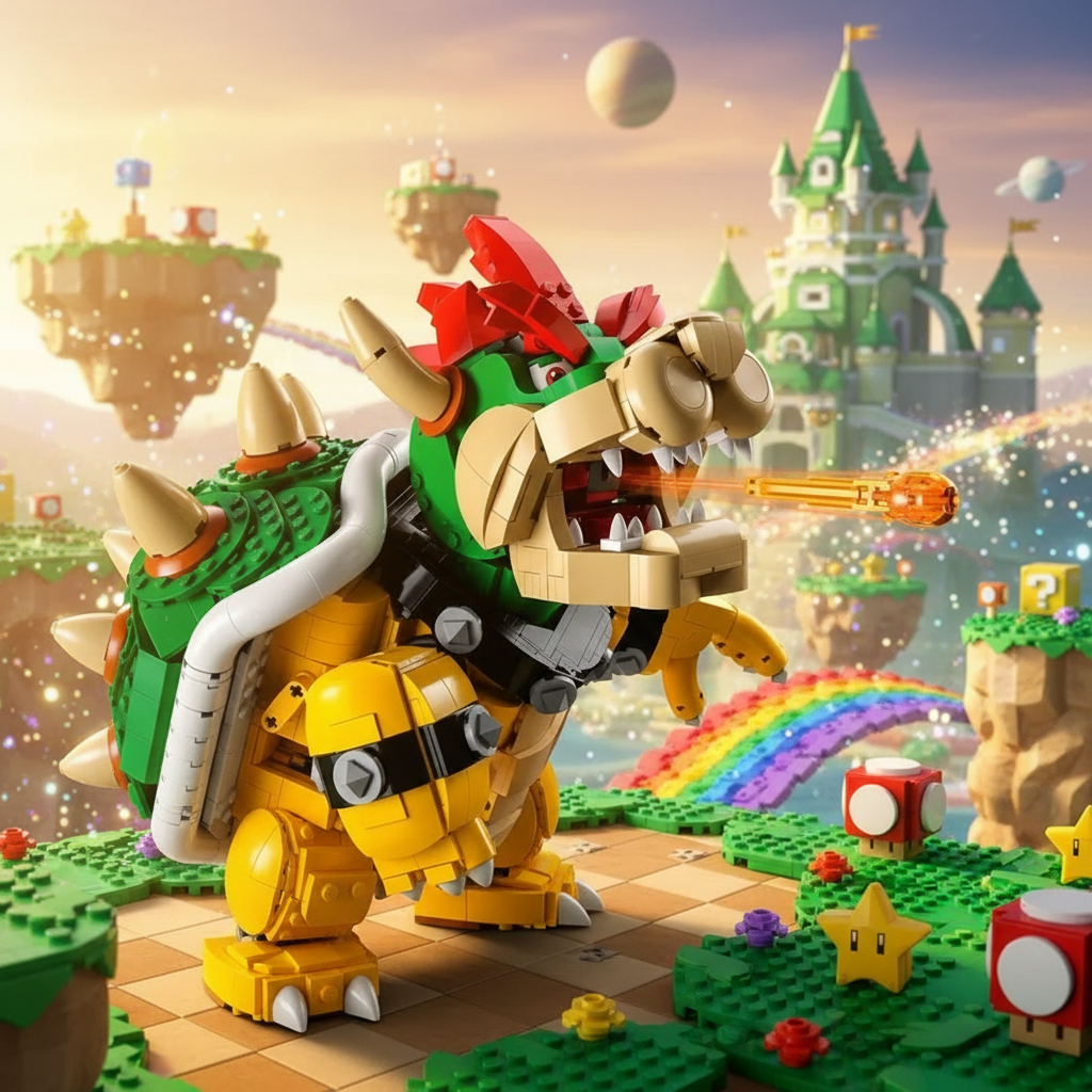 Super Mario - O Poderoso Bowser (2807 pe&ccedil;as)