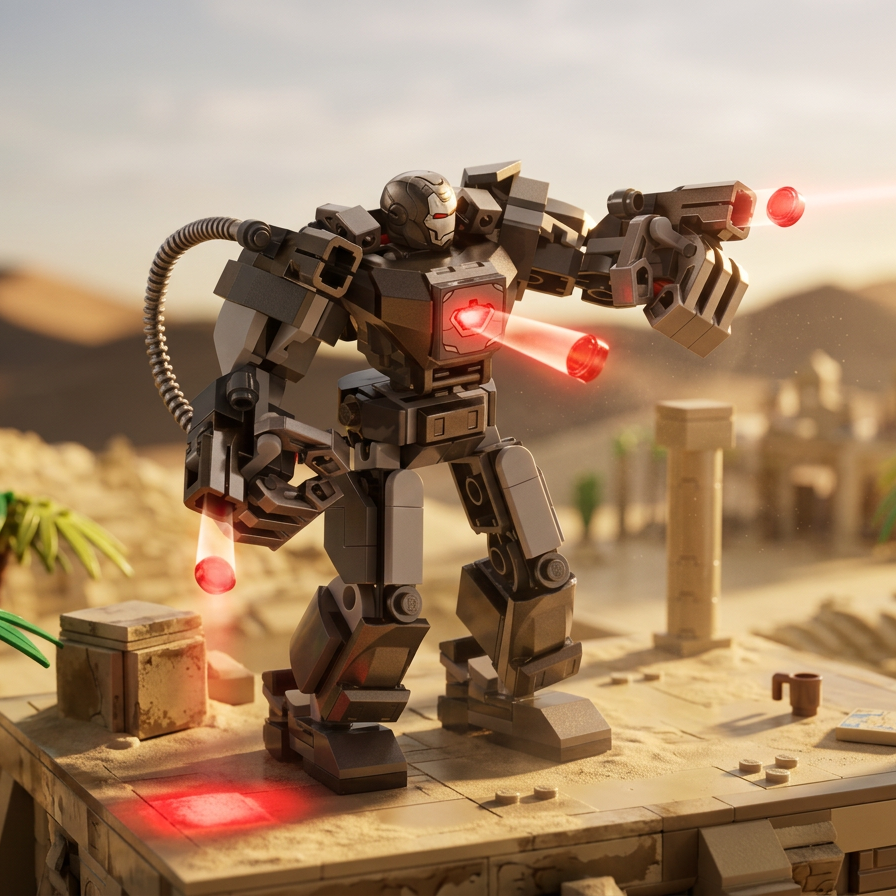 Rob&ocirc; do M&aacute;quina de Combate (154 pe&ccedil;as)