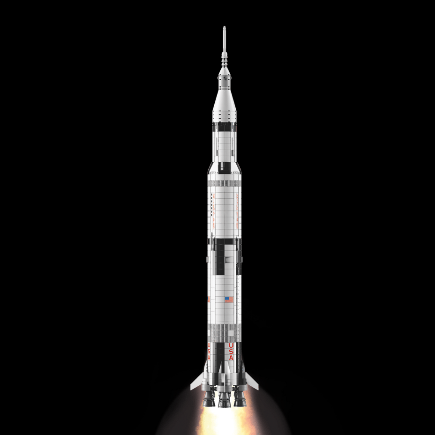 Saturno V: Miss&atilde;o Lunar Apollo (1969 pe&ccedil;as)