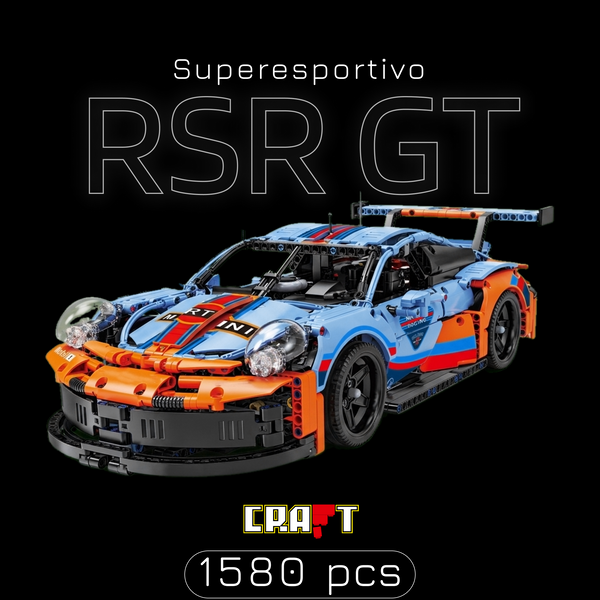 Porsche 911 RSR Martini (1580 peças)