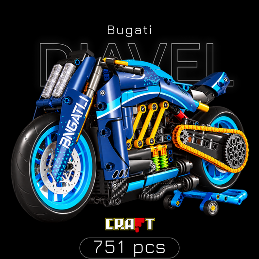 Capa principal do produto Bugatti Diavel (751 pe&ccedil;as), posi&ccedil;&atilde;o 1