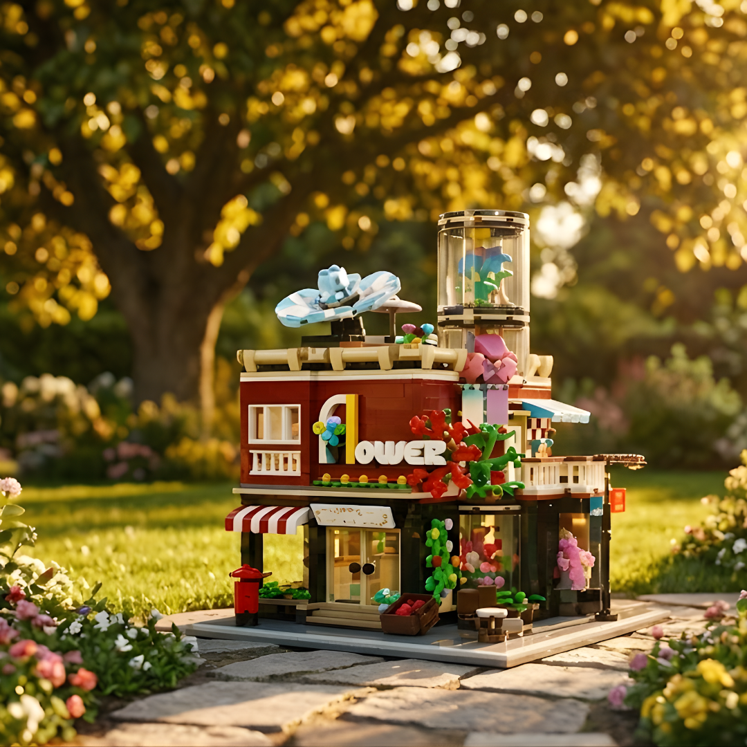 Floricultura NovaTown (2291 pe&ccedil;as) - Brics Craft