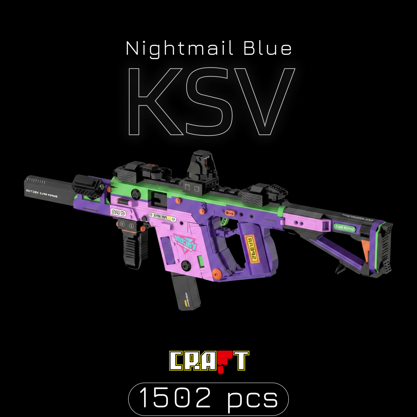 KSV Nightmail Blue (1502 pe&ccedil;as)