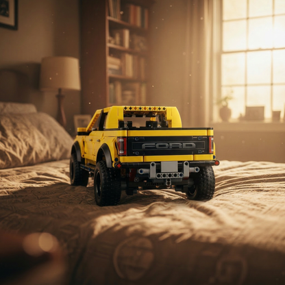 Ford F-150 Raptor Amarelo (1379 pe&ccedil;as)
