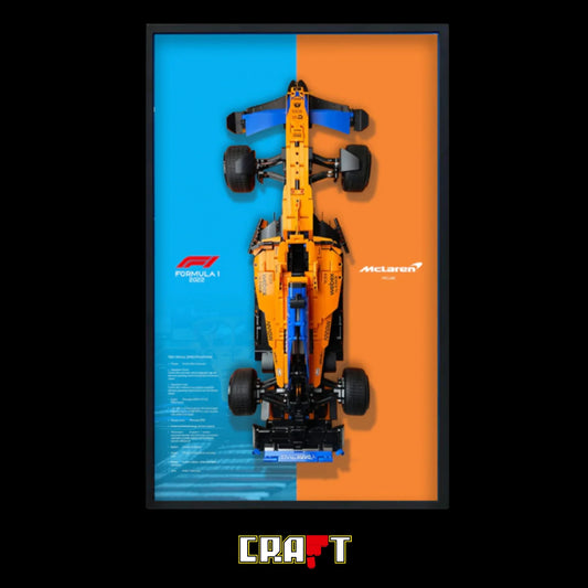 Quadro de Acr&iacute;lico para a F&oacute;rmula-1 McLaren Team 2022