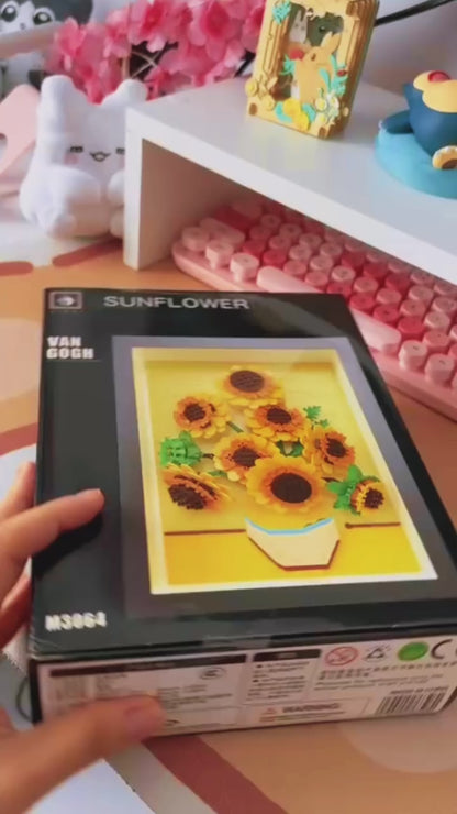O Museu: Os Girass&oacute;is de Van Gogh (1118 micro-pe&ccedil;as)