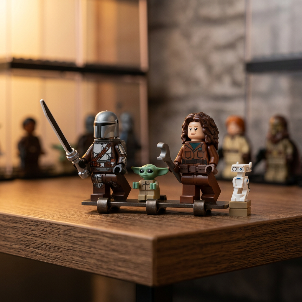 Star Wars - Ca&ccedil;a-Estelar N-1 Mandaloriano (412 pe&ccedil;as)