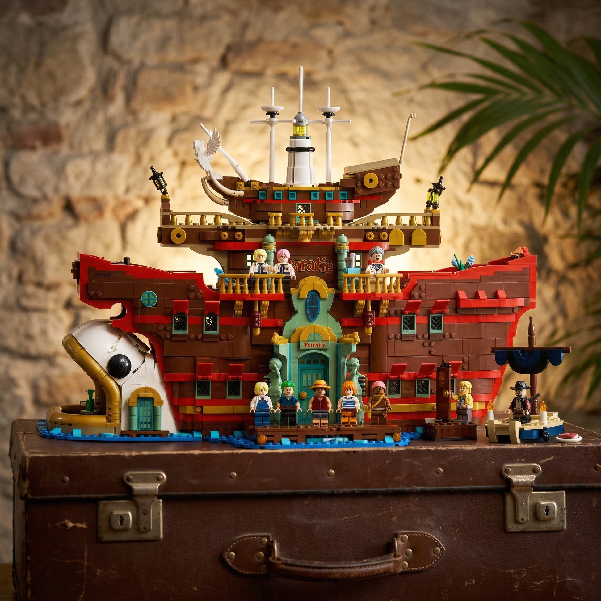 One Piece - Restaurante Flutuante (3402 pe&ccedil;as)