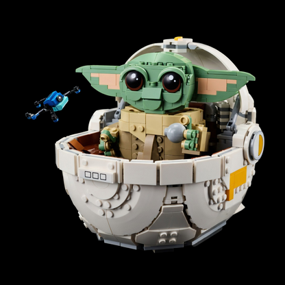 Baby Yoda no Carrinho Flutuante (1048 pe&ccedil;as)