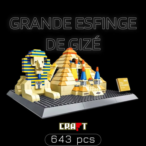 Grande Esfinge de Giz&eacute; (643 pe&ccedil;as)