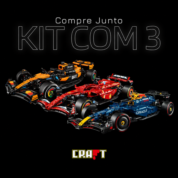 Compre Junto! SF24 + RB20 + MCL39 (4675 peças)