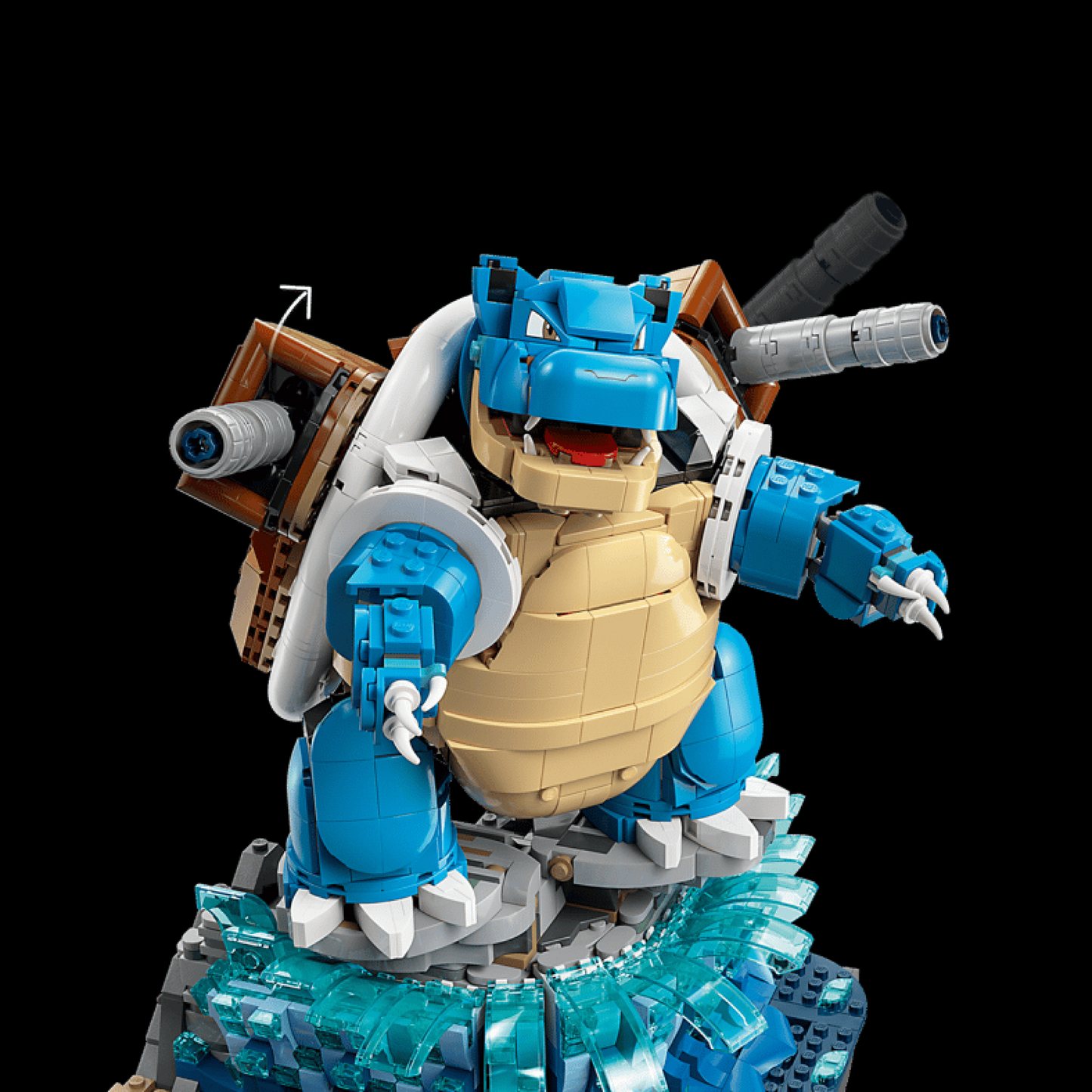Pok&eacute;mon - Venusaur, Charizard e Blastoise (6838 pe&ccedil;as)