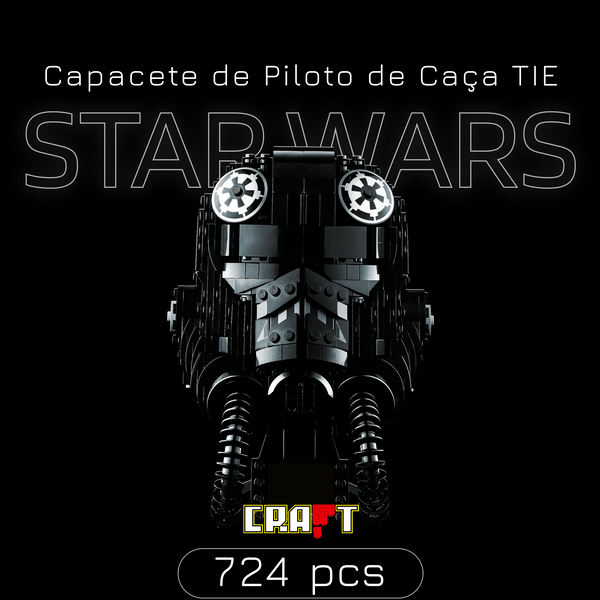 Star Wars - Capacete de Piloto de Caça TIE (724 peças)