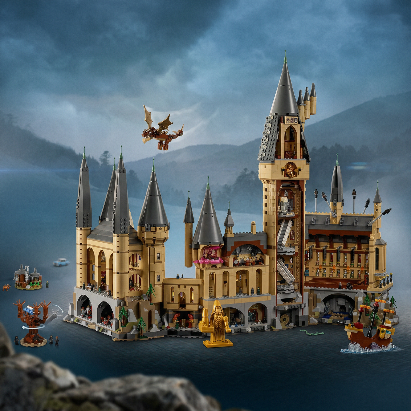 Oferta Exclusiva deste An&uacute;ncio | Harry Potter - Castelo de Hogwarts (6020 pe&ccedil;as)