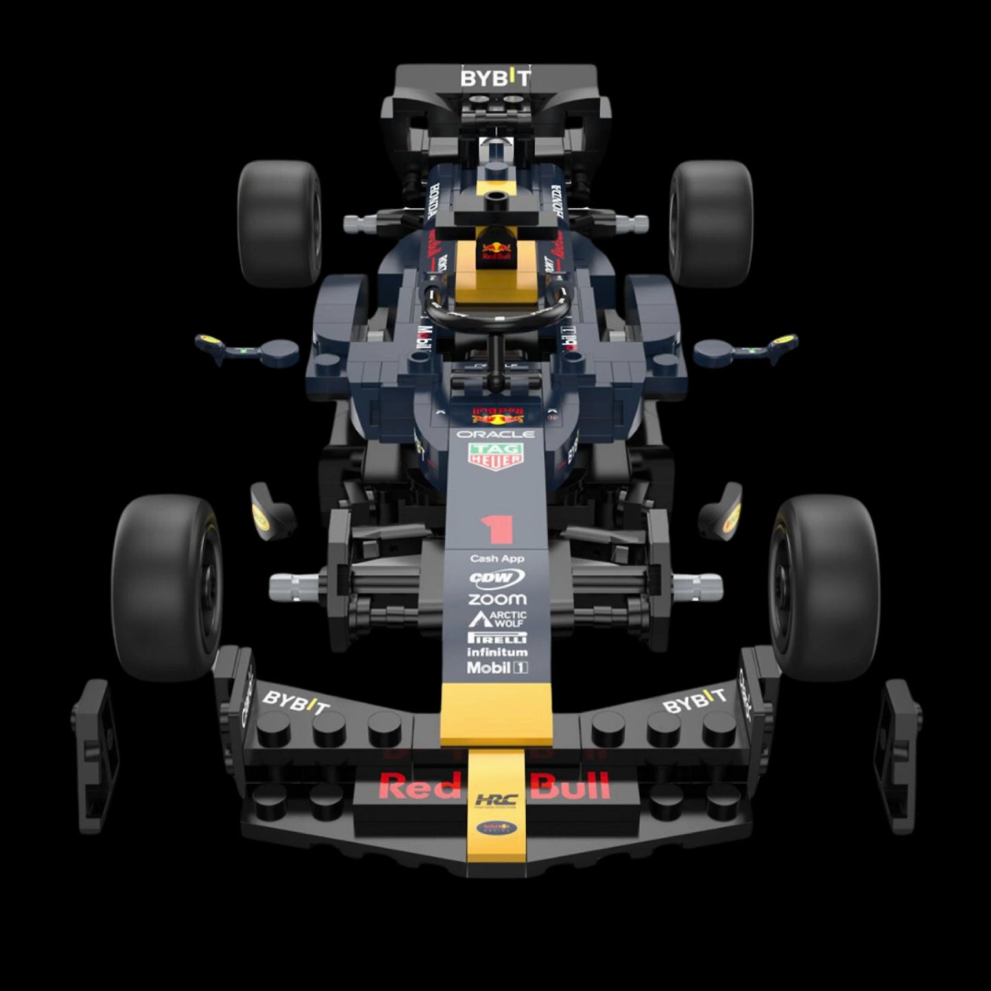 F&oacute;rmula 1 - Red Bull Racing RB19 (333 pcs) - Brics Craft