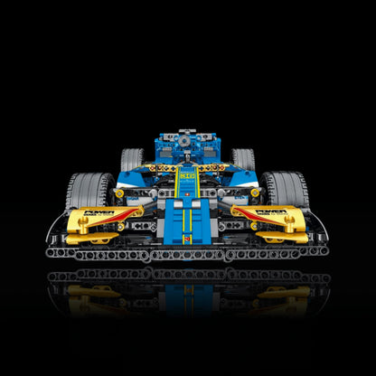 F&oacute;rmula 1 - Sauber C36 Azul (1110 pcs) - Brics Craft