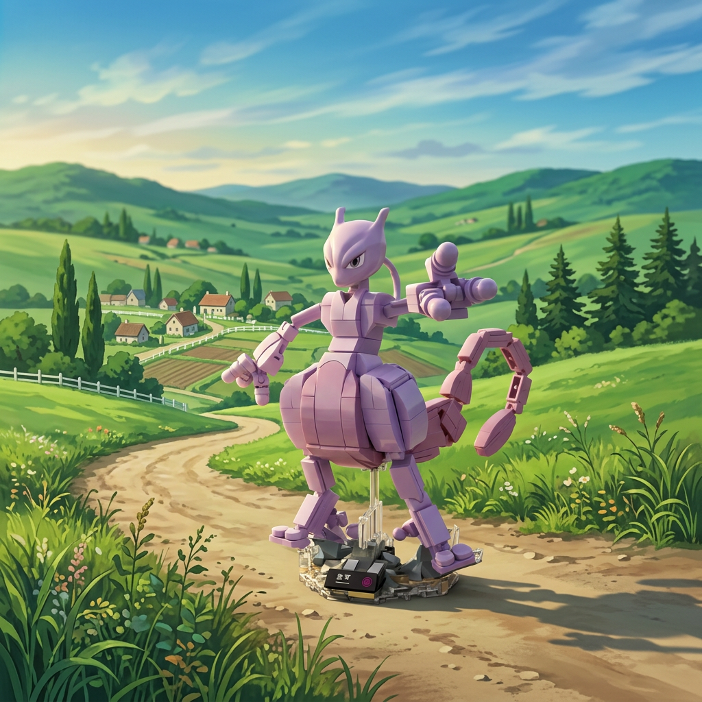 Pok&eacute;mon - Mewtwo (347 pe&ccedil;as)
