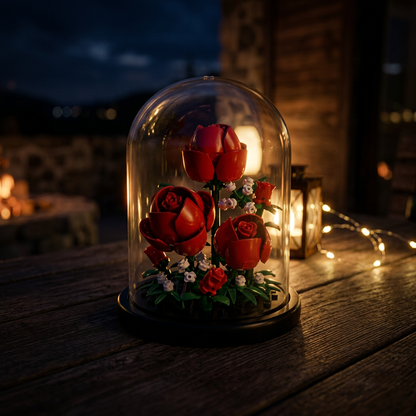 Redoma de Rosas (151 pe&ccedil;as)