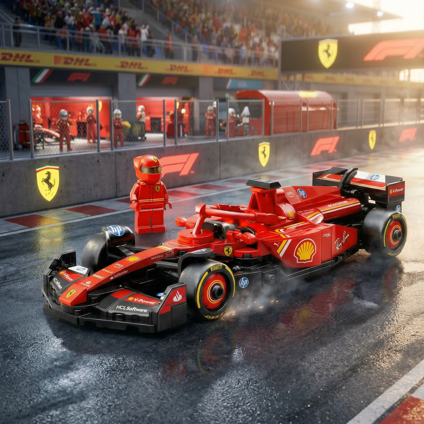 Speed Champion - Ferrari SF-24 (275 pe&ccedil;as)
