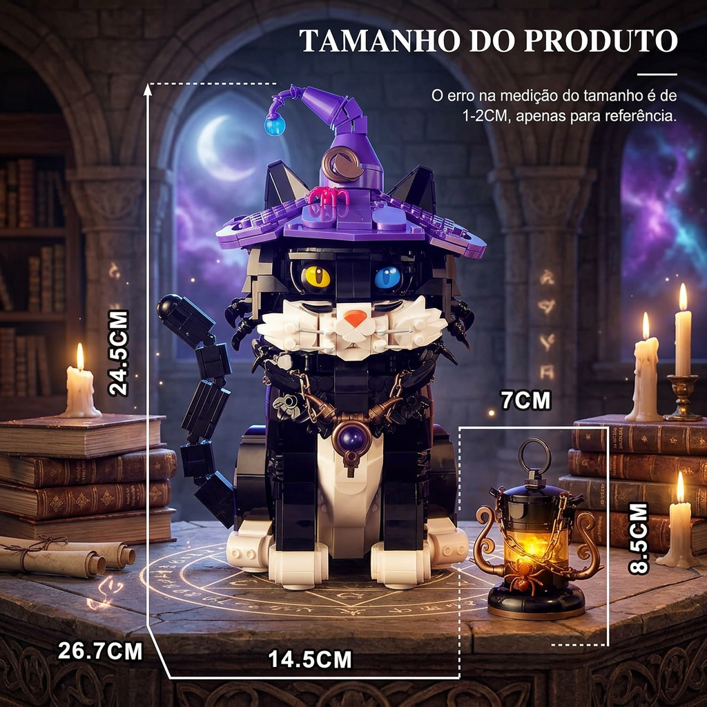 Gato M&aacute;gico (1128 pe&ccedil;as)