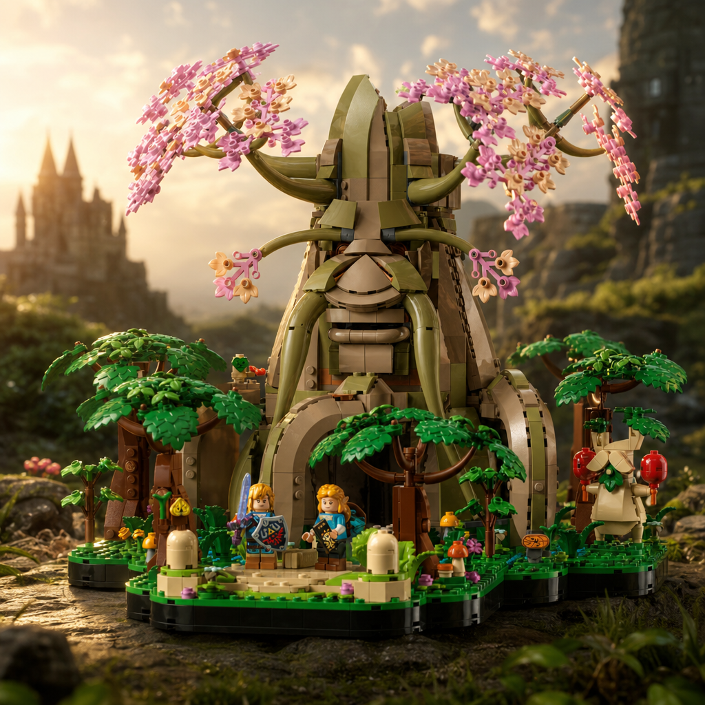 A Lenda de Zelda - &Aacute;rvore sagrada (2 em 1) (2500 pe&ccedil;as)