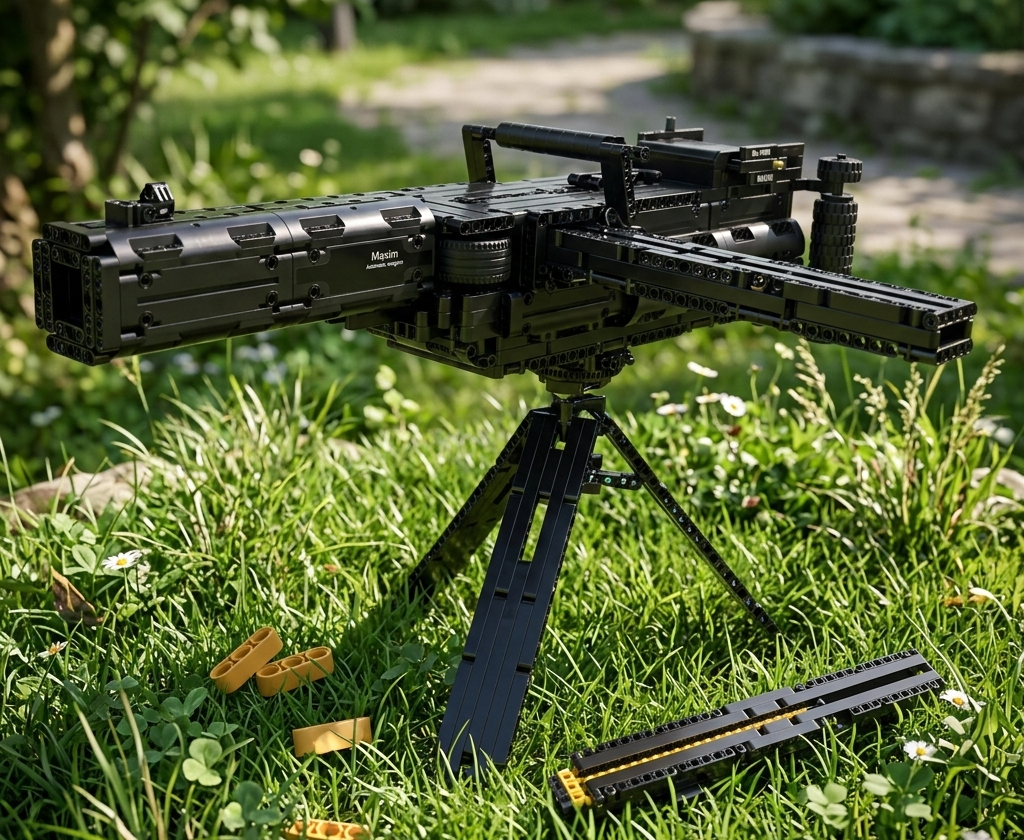 Metralhadora Machine Gun (1399 pe&ccedil;as)