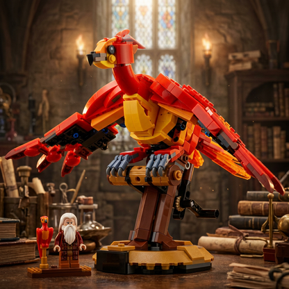 Harry Potter - Fawkes: A F&eacute;nix de Dumbledore (597 pe&ccedil;as)