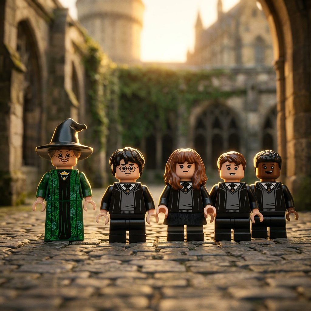 Harry Potter - Casa de Barco: Castelo de Hogwarts (350 pe&ccedil;as)