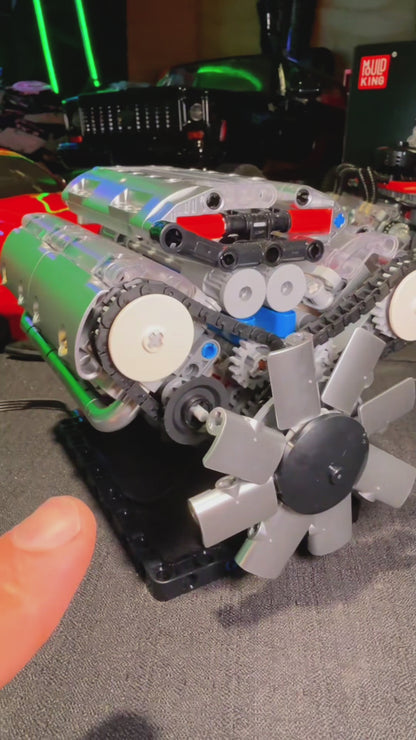 Motor V8 (535 pe&ccedil;as)
