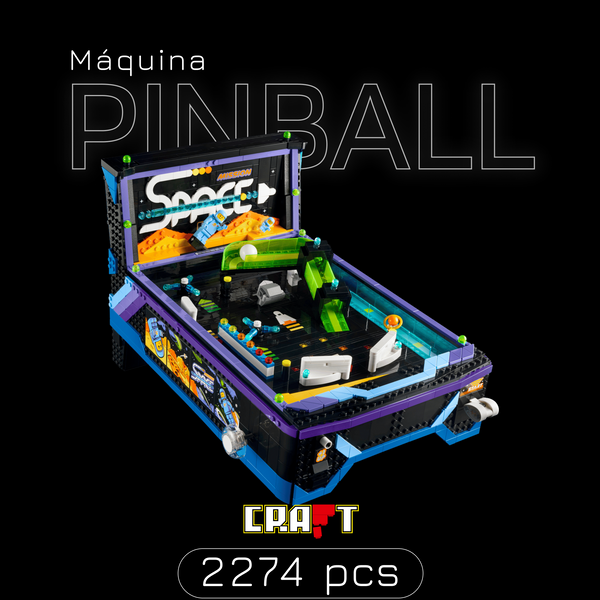 Oferta Exclusiva deste Anúncio I Máquina de Pinball (2274 peças)