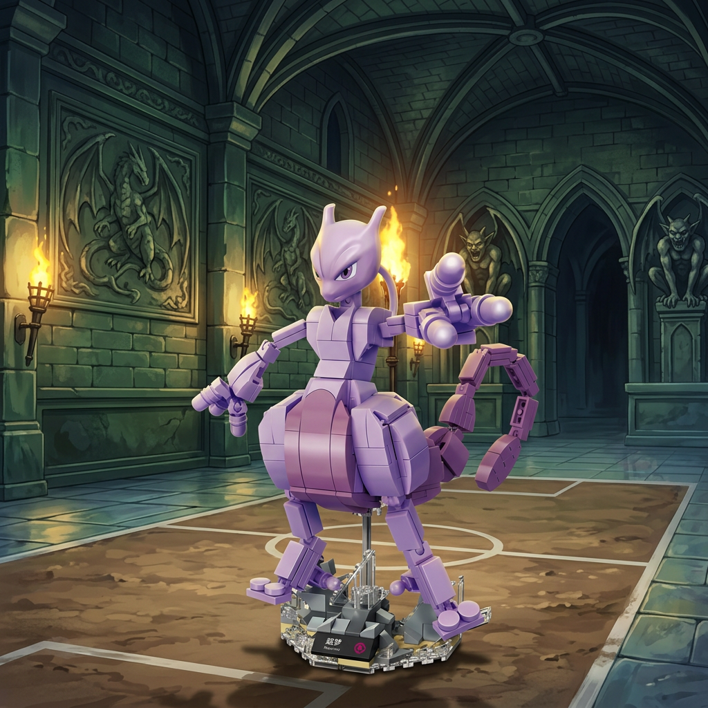Pok&eacute;mon - Mewtwo (347 pe&ccedil;as)