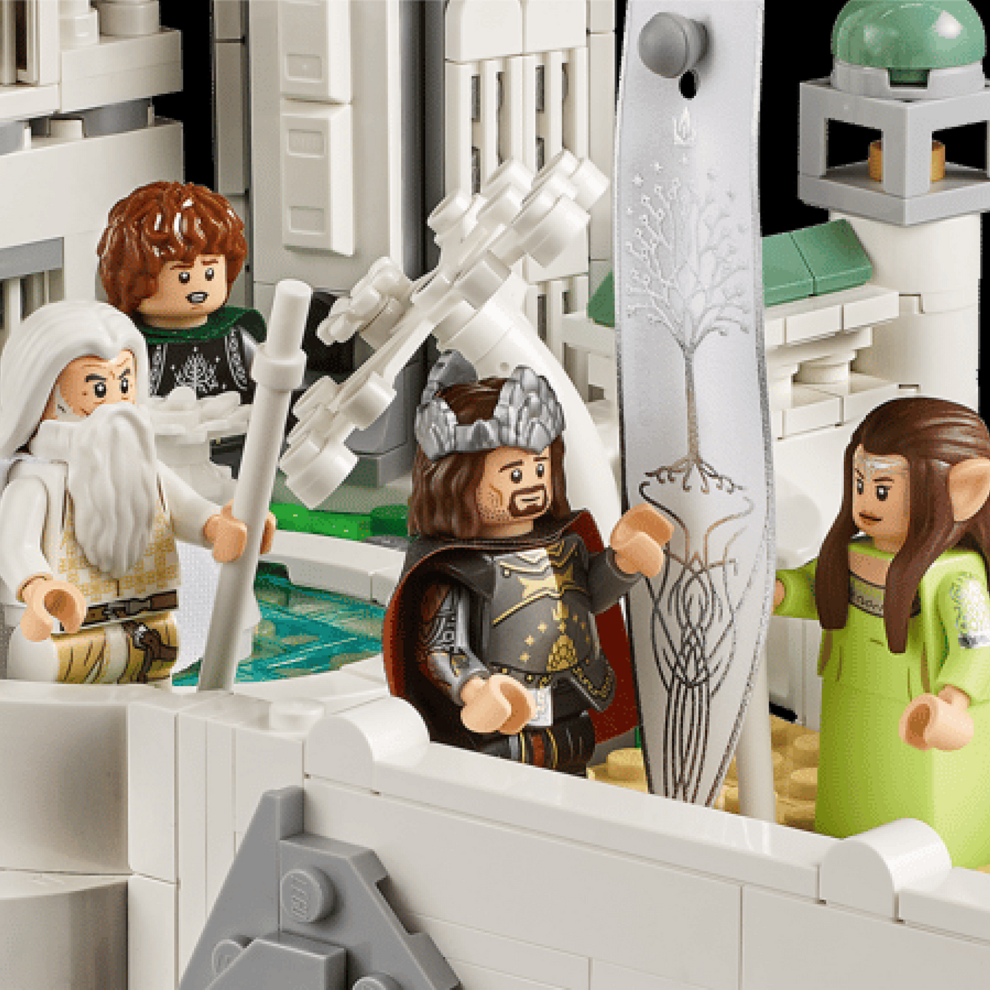 O Senhor dos An&eacute;is - Minas Tirith (8278 pe&ccedil;as)