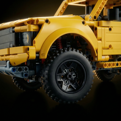 Ford F-150 Raptor Amarelo (1379 pe&ccedil;as)