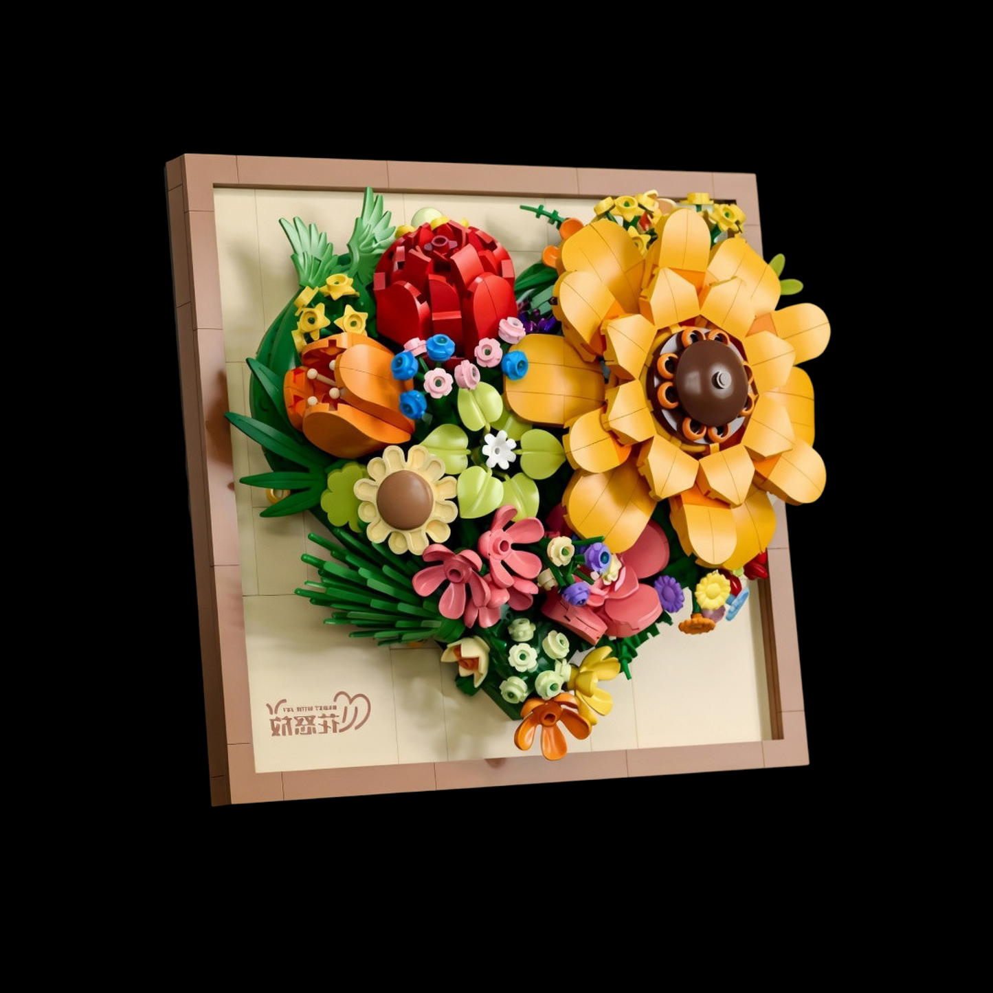 Moldura Floral 3D (781 pe&ccedil;as)