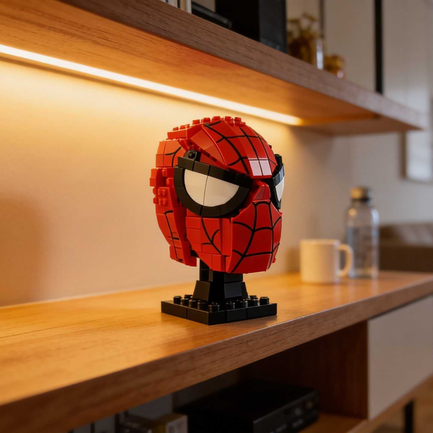 M&aacute;scara do Homem-Aranha (487 pe&ccedil;as)