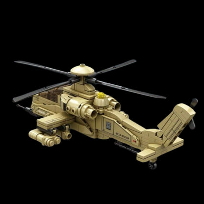 Helic&oacute;ptero A129 Mangusta (242 p&ccedil;s) - Brics Craft