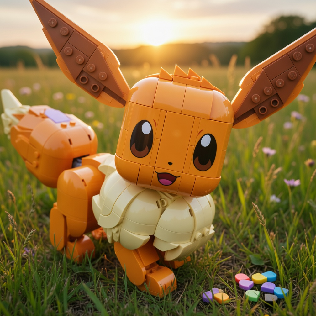 Pok&eacute;mon - Eevee (587 pe&ccedil;as)