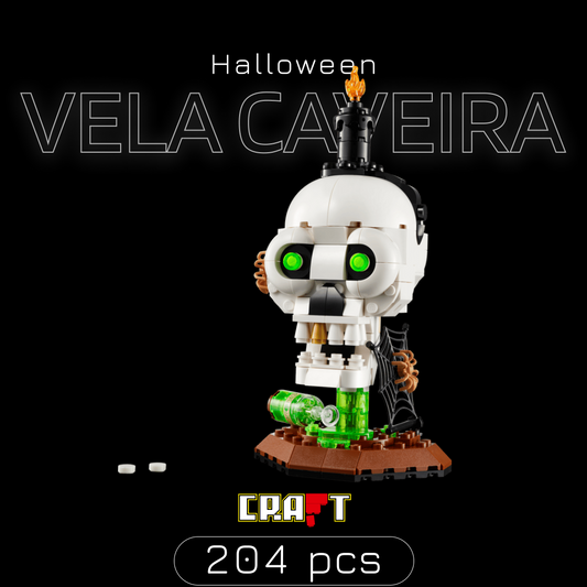 Halloween: Vela Caveira (204 pe&ccedil;as)