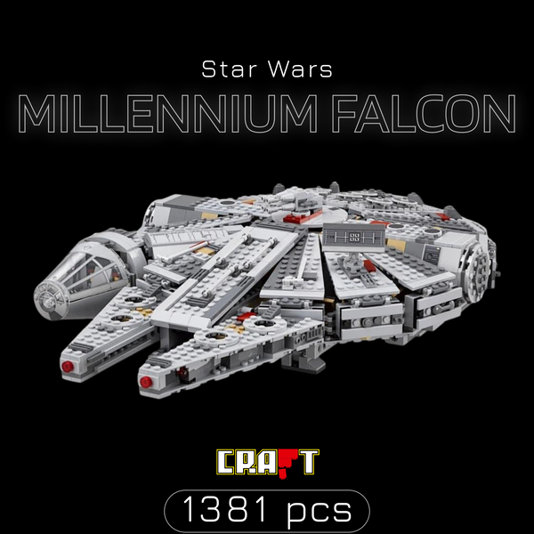 Star Wars - Millennium Falcon (1381 peças)
