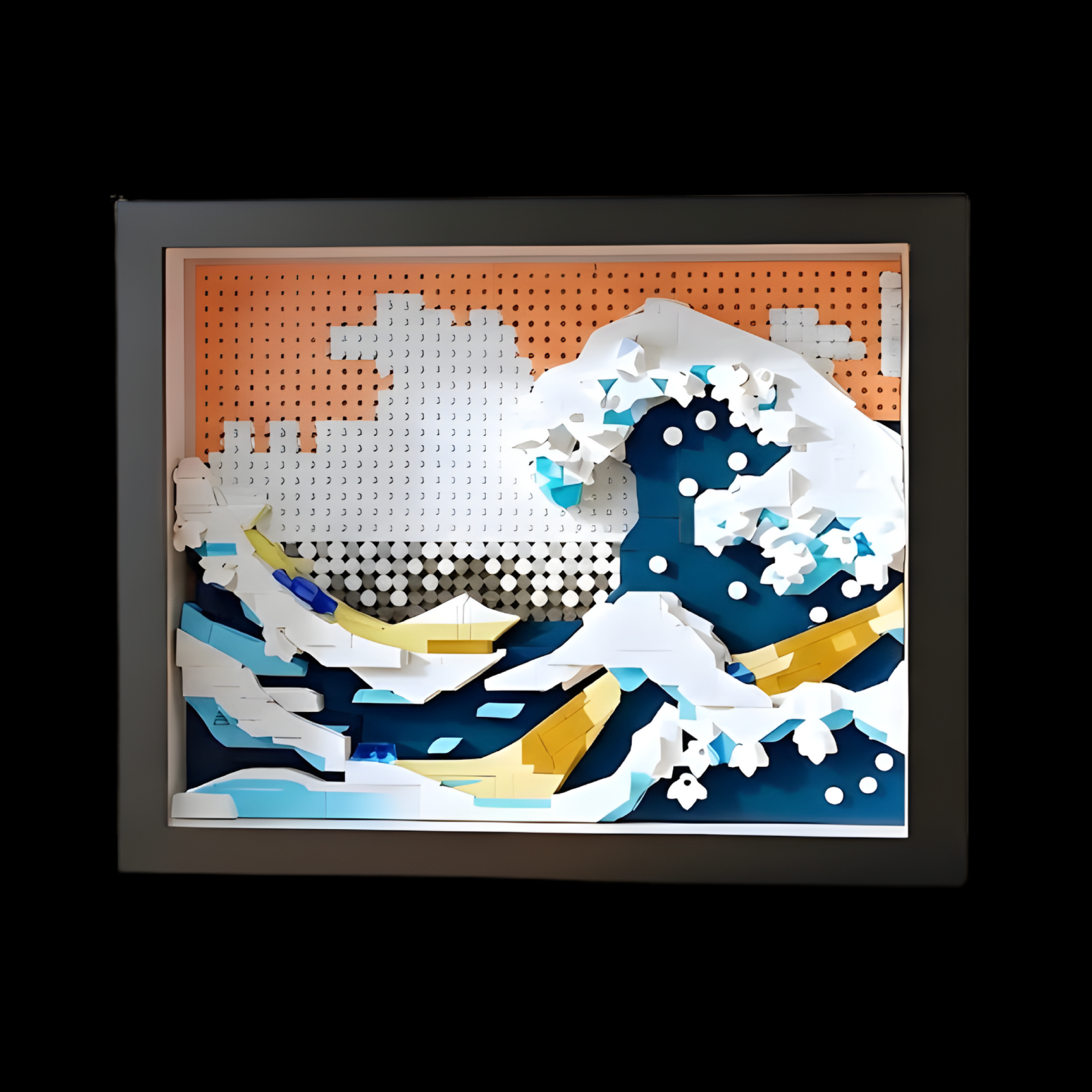 O Museu: A Grande Onda de Kanagawa (1511 micro-pe&ccedil;as)