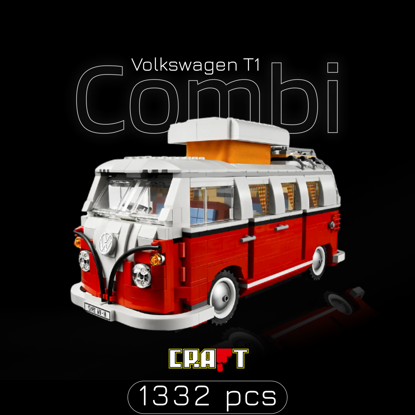 Combi T1 Volkswagen (1334 pe&ccedil;as)