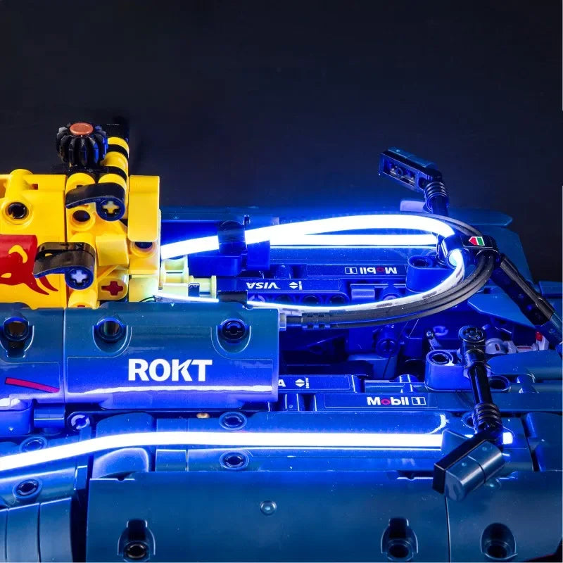 Kit de Ilumina&ccedil;&atilde;o para a F&oacute;rmula-1 Red Bull RB20 (1639 pe&ccedil;as)