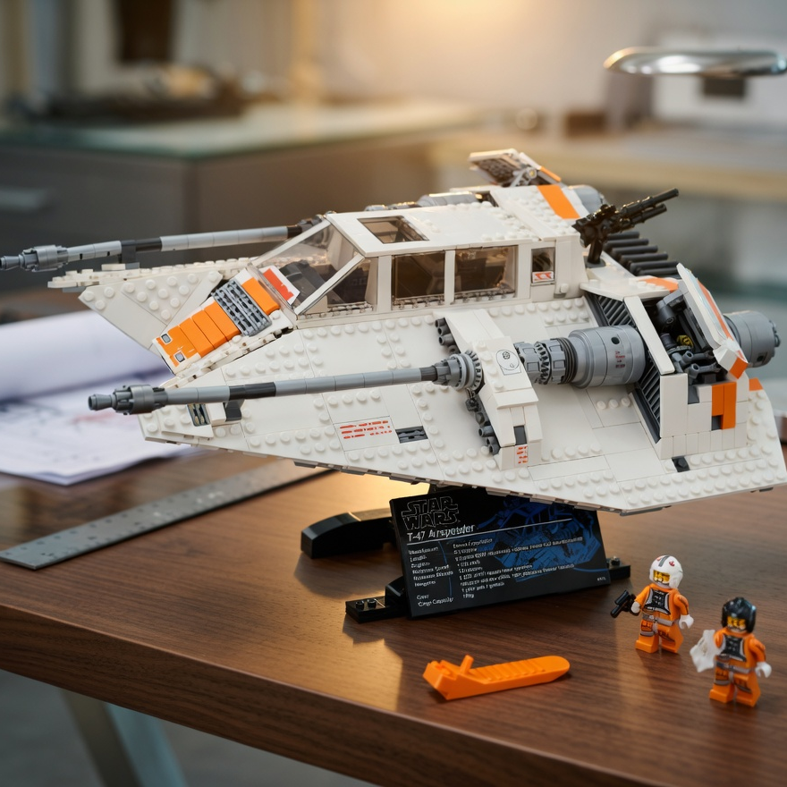 Star Wars - Snowspeeder Rebelde (1703 pe&ccedil;as)